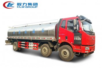 解放J6小三轴【20立方】鲜奶运输车